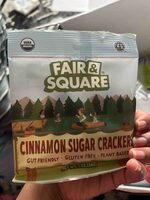 Organic Cinnamon Sugar Crackers