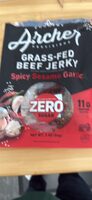 Grass-Fed Beef Jerky Spicy