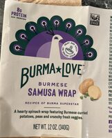 Burmese samusa wrap