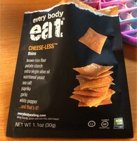Cheese-less thins