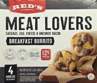Meat Lovers Breakfast Burrito