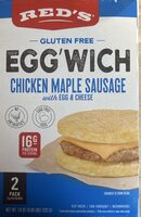 Egg'Wich Chicken Maple Sausage with Egg & Cheese