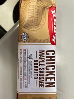 Chicken Maple Sausage Burrito