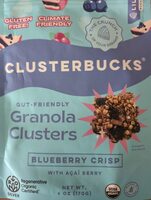 Granola Clusters Blueberry Crisp