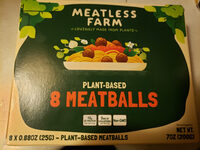 Plant-Based 8 Meatballs