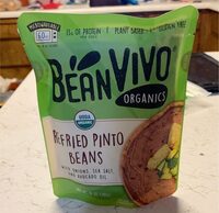 Refried pinto beans