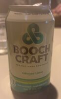 Organic hard kombucha ginger lime