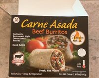 Carne Asada Beef Burrito