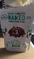 Naked tender steak slices