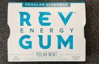 Rev Energy Gum Polar Mint