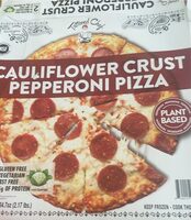 Cauliflower crust pepperoni pizza