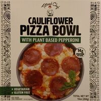 Cauliflower Pizza Bowl with Plant Based Pepperoni