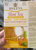 Slim tea pineapple flavor