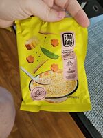 CREAMY "CHICKEN" flavor ramen soup