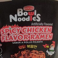 Spicy ramen pocas