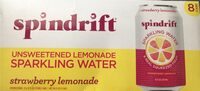 Unsweetened Lemonade Sparkling Water Strawberry Lemonade