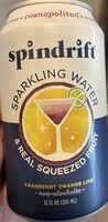 Cosnopolitian Sparkling Water