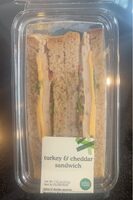 Turkey & cheddar sandwich