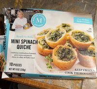 Mini Spinach Quiche
