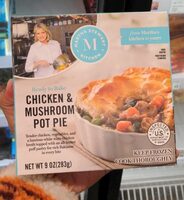 Chicken mushroom pie