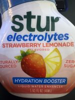 Electrolytes Strawberry Lemonade