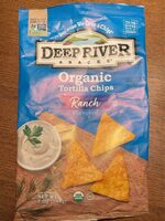 Organic Tortilla Chips Ranch Flavored
