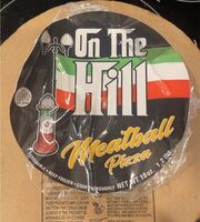 Meatball Pizza