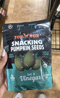 Pop roasted pumpkin seeds
