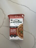 Thai carrot chickpea stew