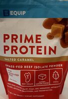 Prime Protein Salted Caramel Grass-Fed Beef Isolate Powder