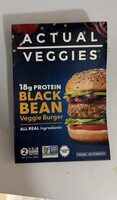 18g Protein Black Bean Burger