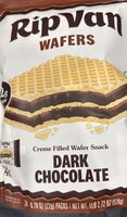 Dark Chocolate Creme Filled Wafer Snack