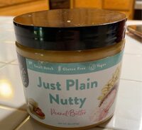 Just Plain Nutty Peanut Butter