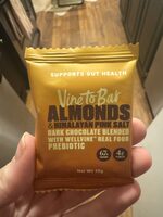 Almonds & Himalayan Pink Salt Dark Chocolate Blended With Wellvine Real Food Prebiotic