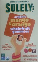 Mango & Orange Fruit Gummies