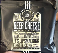Beer Cheese Pretzel Sticks