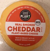 Plant Based Cheese Smoked Cheddar Wheels