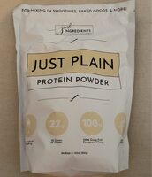 Just Plain Protein Powder