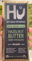 Hazelnut Butter Dark Chocolate Bar