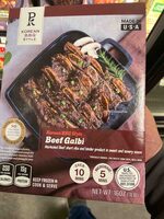 Korean Bbq Style Beef Galbi