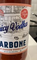Spicy vodka sauce