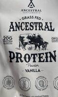 Vanilla protein powder