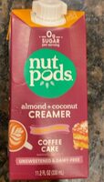 Coffee Cake Almond + Coconut Unsweetened Creamer