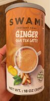 Instant chai ginger chai tea latte