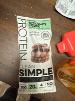 Protein mint chocolate cookie