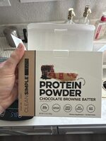 Protein Powder Chocolate Brownie Batter