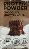 Protein Powder Chocolate Brownie Batter