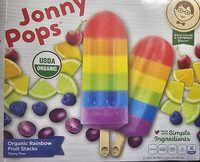 Organic Rainbow Fruit Stacks