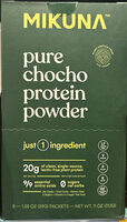Pure Chocho Plant Protein Powder