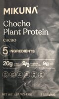 Chocho Plant Protein Cacao flavor